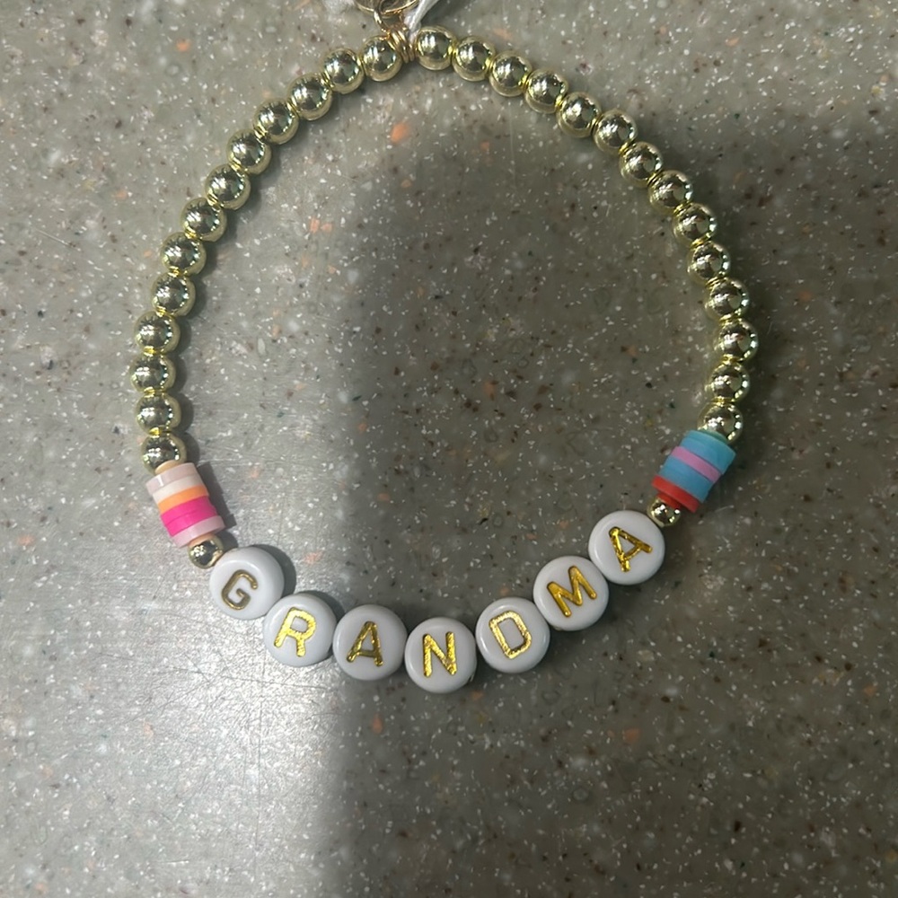 Beaded grandma bracelet